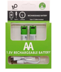  батарейки USB aa 2шт